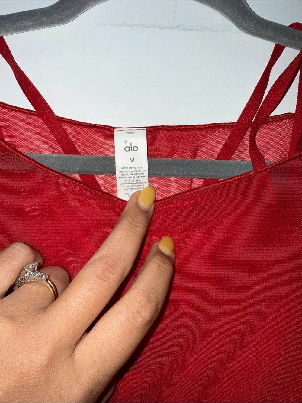 ALO Yoga Airlift long Sleeve ballet dream top